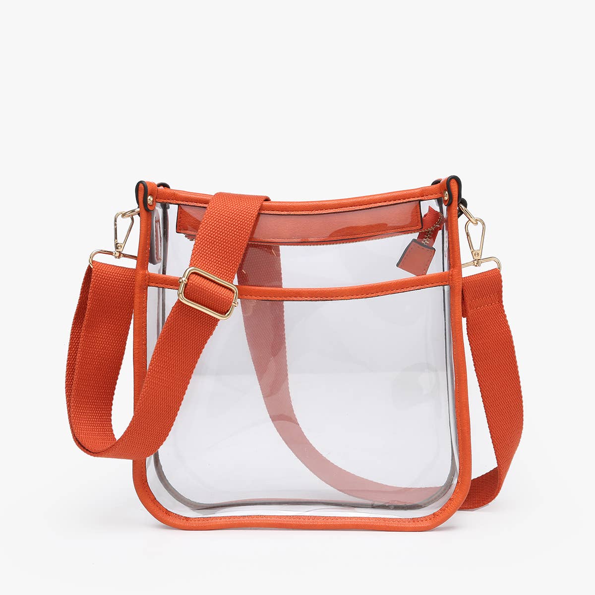 M2168CR Posie Clear Crossbody w/ Vegan Leather