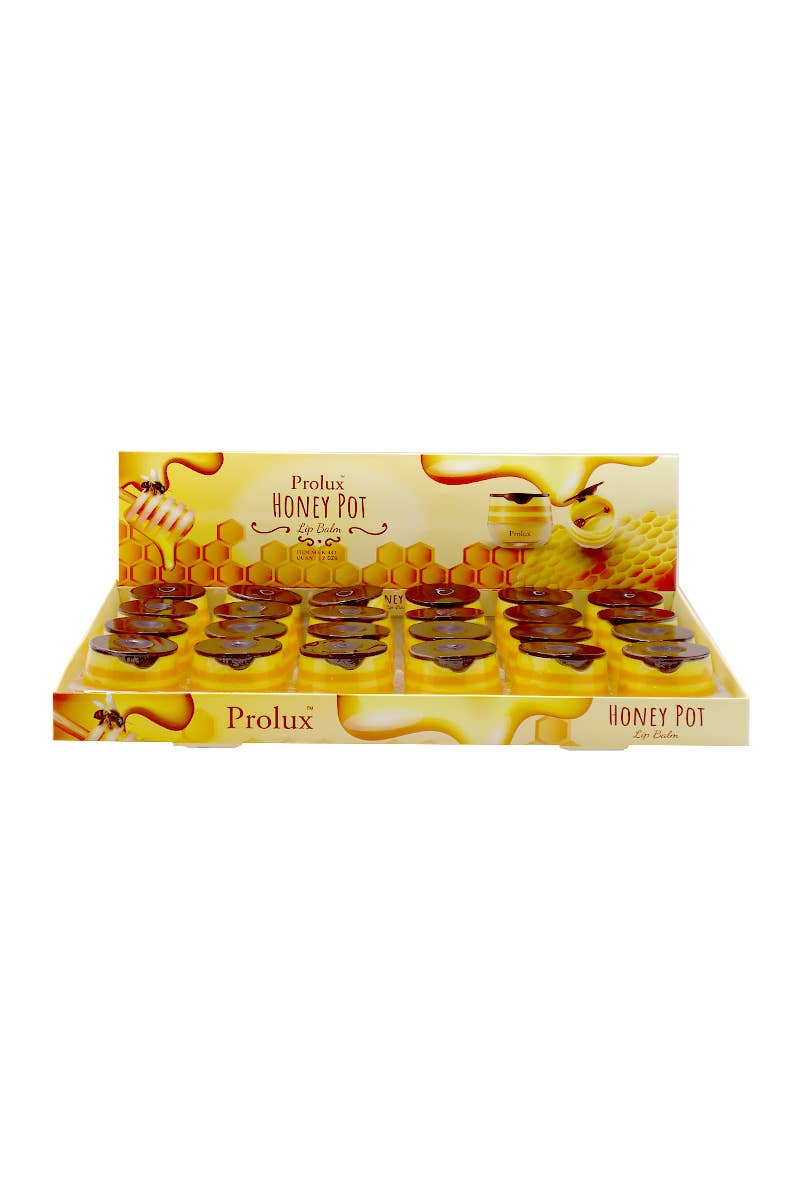 Prolux K-441-A Honey Pot Lip Balm - 24