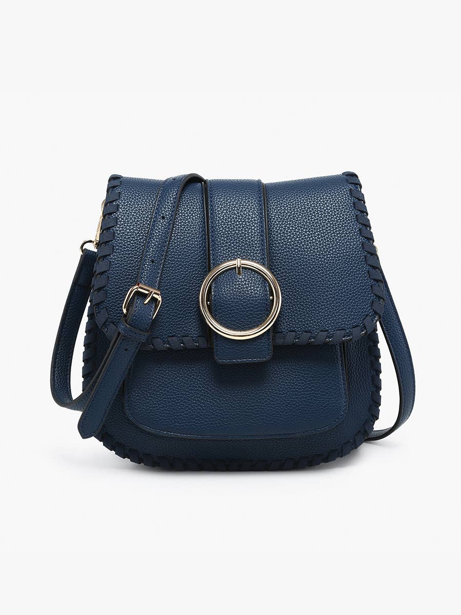 M2618 Sandra Buckle Flapover Crossbody