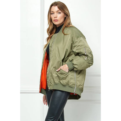 Oversize Bomber Jacket