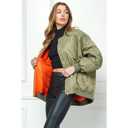 Oversize Bomber Jacket
