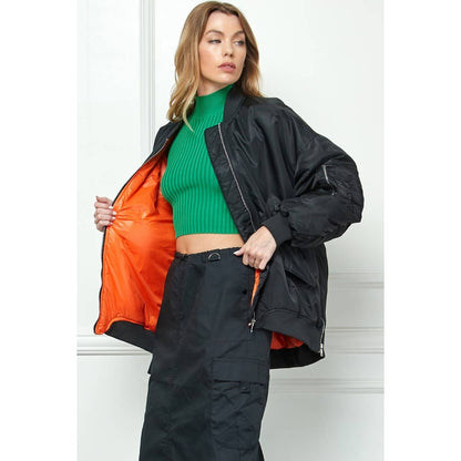 Oversize Bomber Jacket