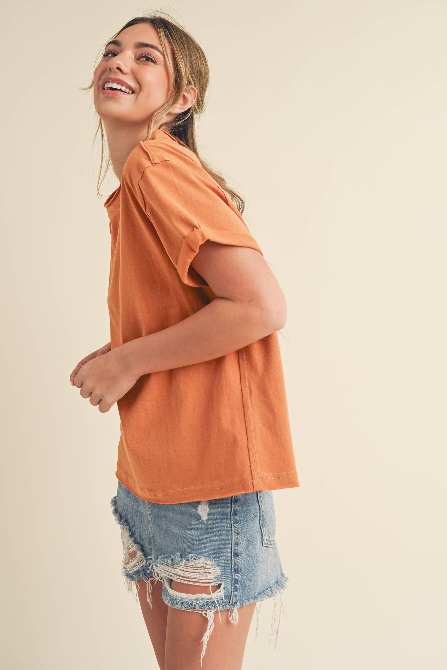 Mali Baby Tee Short Sleeve Top