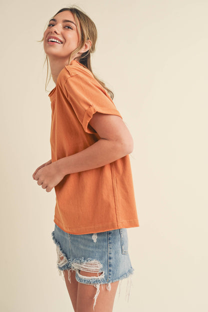 Mali Baby Tee Short Sleeve Top