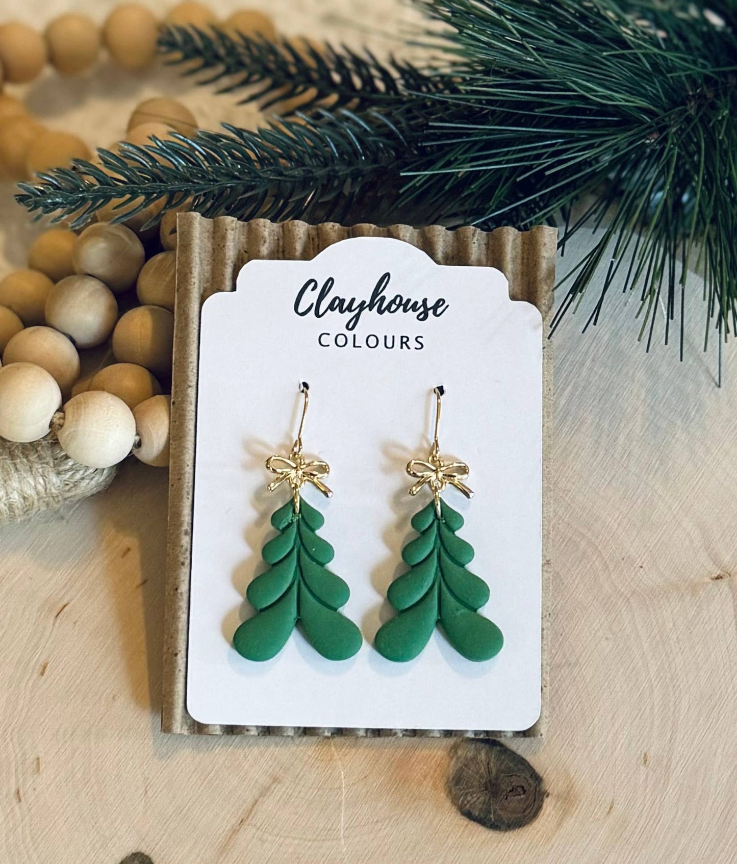 Christmas Tree Earrings 