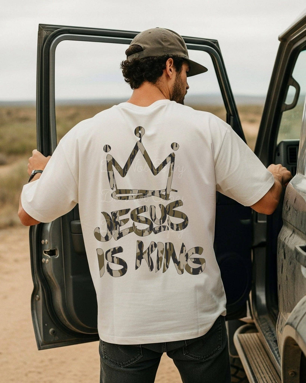 Jesus Is King Tee (Back Design Only)