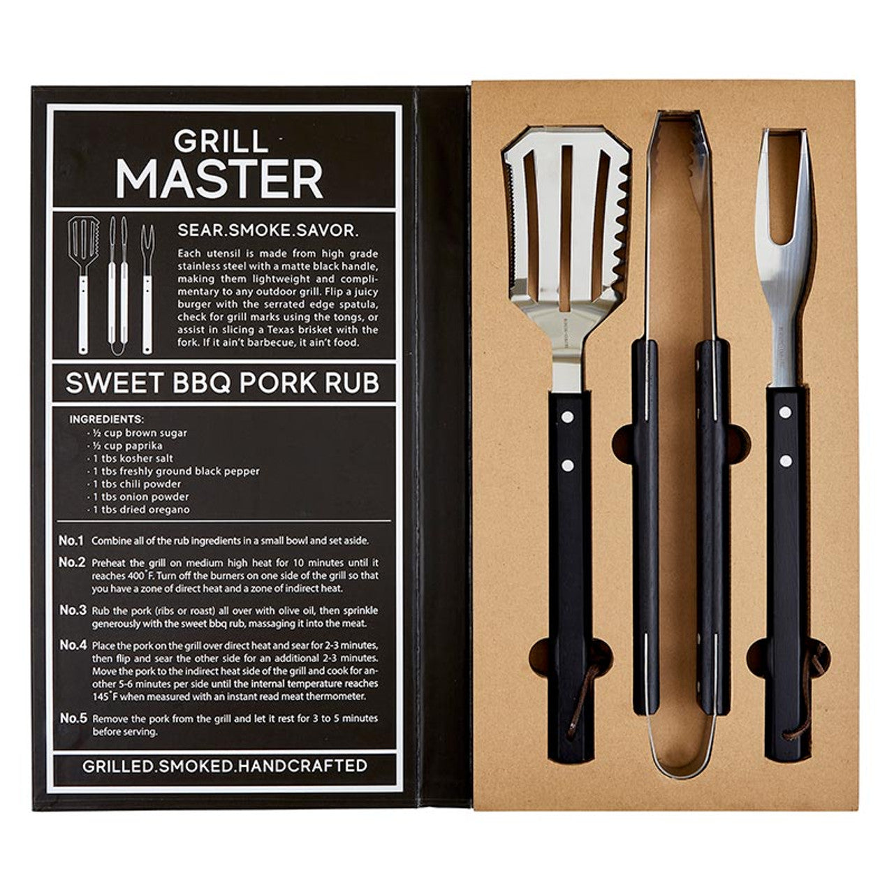 BBQ Tools Book Set- License To Grill