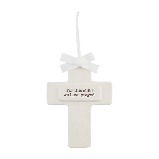 Ceramic Keepsake Cross