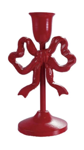 Cast Iron Bow Taper Holder