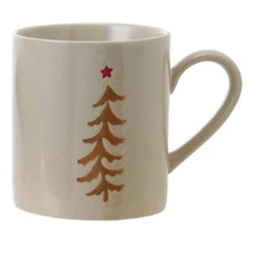 12 oz. Hand-Painted Stoneware Mug